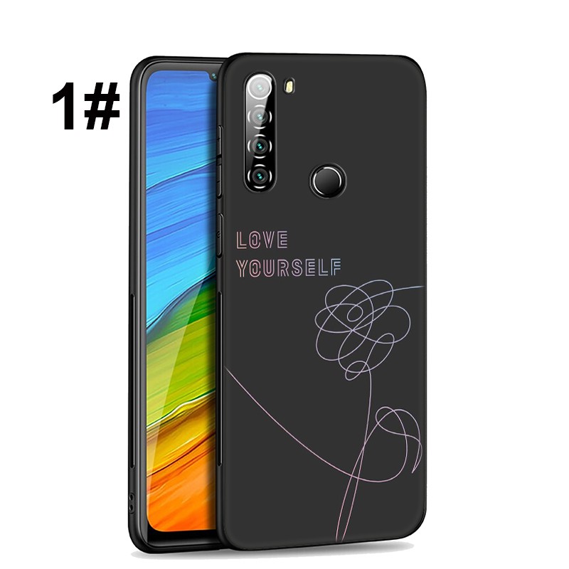 Ốp Lưng Mềm Cho Xiaomi Redmi Note 8t 8 7 6 5 Pro Poco X2 Note5 Note6 Note7 Note8 Sh215 Bts Jk V Rm Jin Suga Jhope Jimin