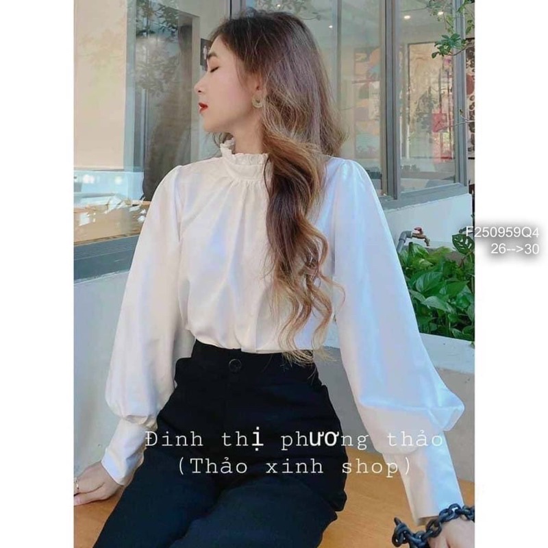 Quần tây baggy đen