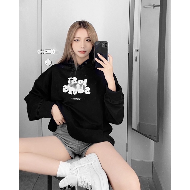 ÁO HOODIE NỈ BÔNG LOSTSOULS BY MONEYCLUB