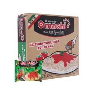 Thùng mì omachi xốt spaghety (30 gói /thùng)