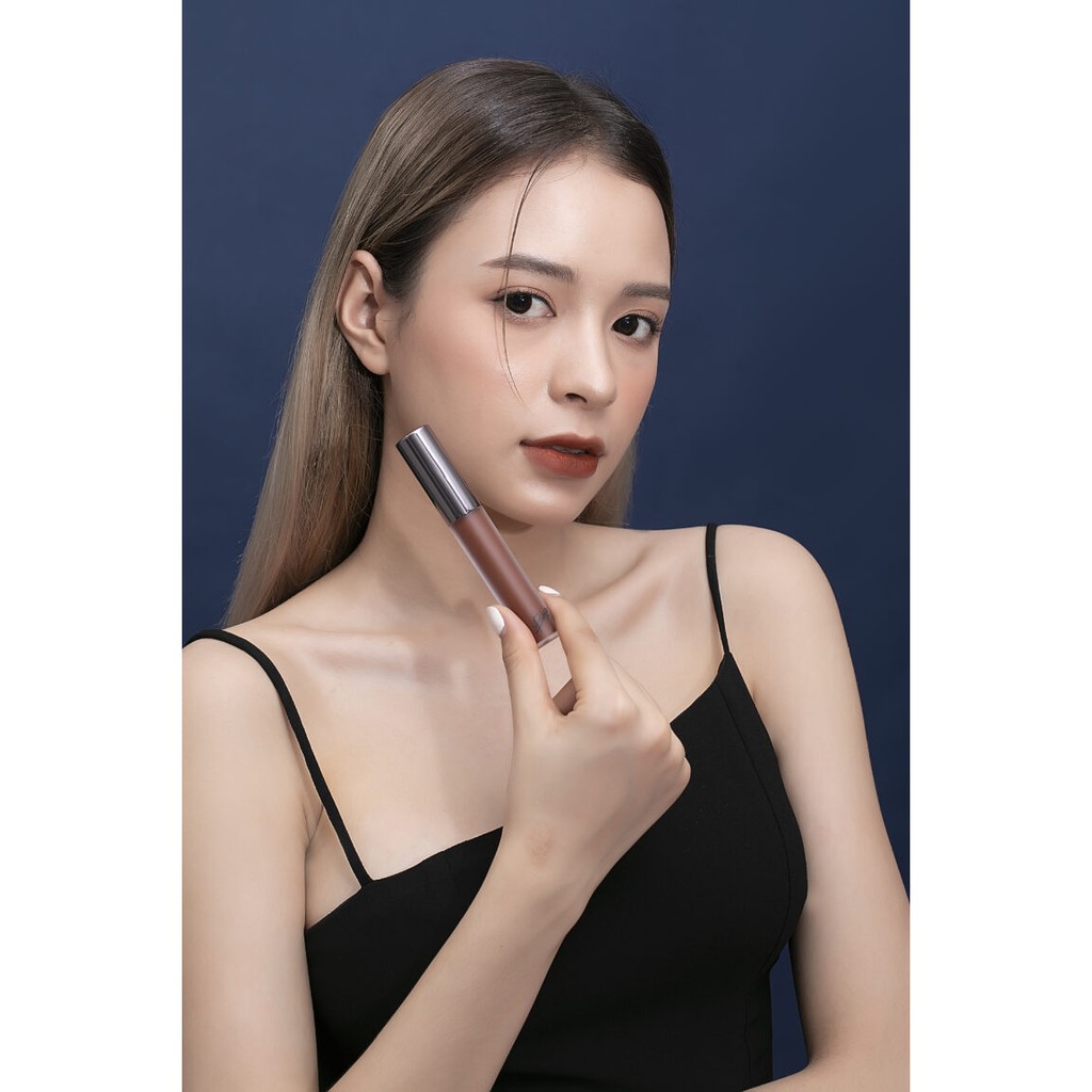 Son Kem Bbia Last Velvet Lip Tint màu #38 Feign Fine nâu chocolate trầm siêu tây siêu lạ