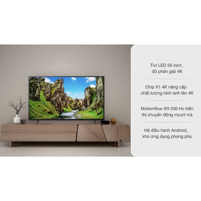 Tivi Sony 50inch 4K | BigBuy360 - bigbuy360.vn