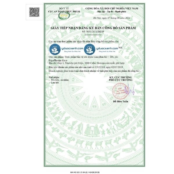 Mua  LINEABON K2 D3, 10ml, Bổ sung vitamin K2 D3 cho bé - Y Dược Xanh