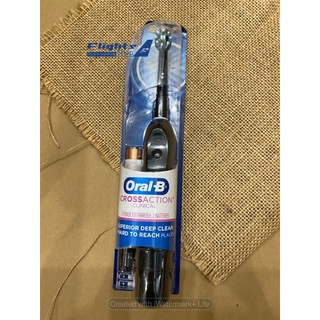 Bàn Chải Pin Oral-B Clinical USA - Bàn Chải Đánh Răng Dùng Pin AA Tiện Lợi, Hẹn Giờ 2 Phút