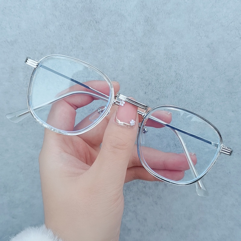 【0-500°】【Hàng Có Sẵn】 Gọng Kính Chống Bức Xạ Ánh Sáng Xanh Dành Cho Nam Và Nữ