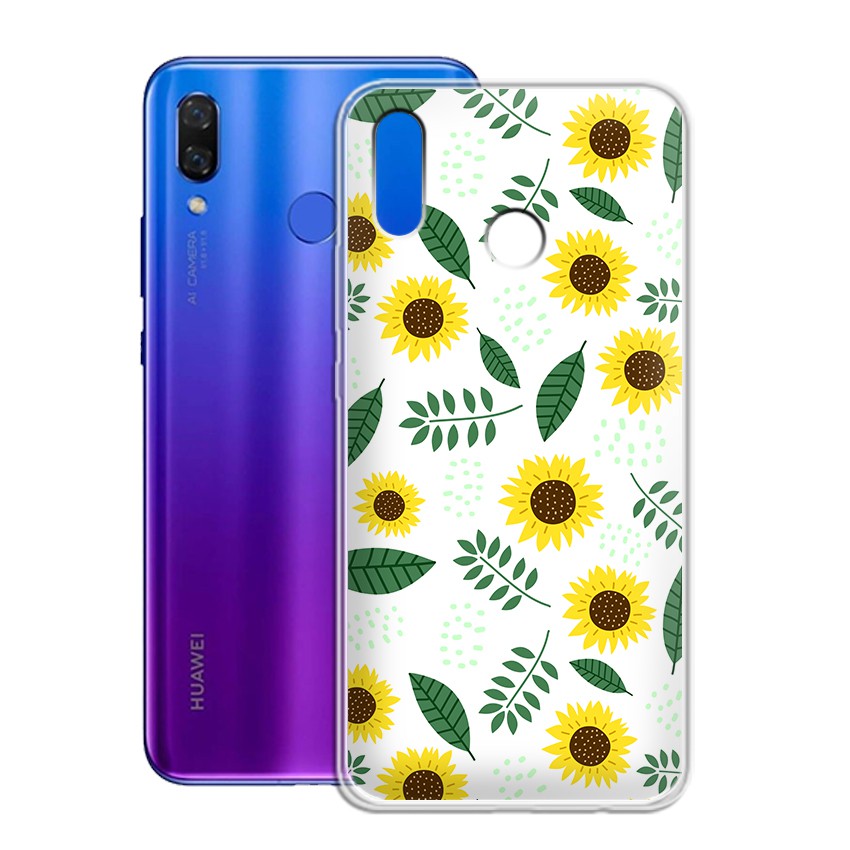 [FREESHIP ĐƠN 50K] Ốp lưng Huawei NOVA 3i in hình hoa cỏ mùa hè độc đáo - 01142 Silicone Dẻo