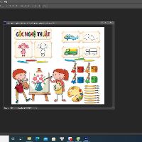 Tranh góc mầm non