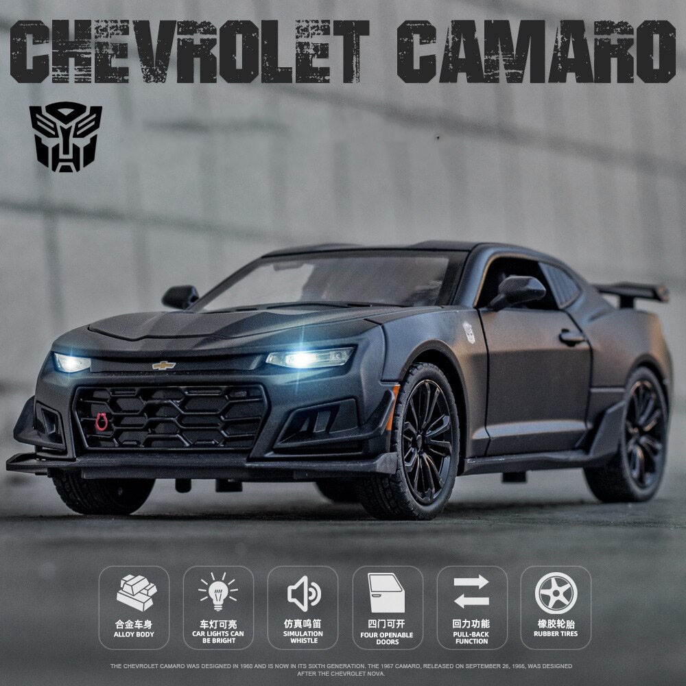 Mô hình xe 2021 Chervolet Camaro ZL1 1LE 1:24 CheZhi