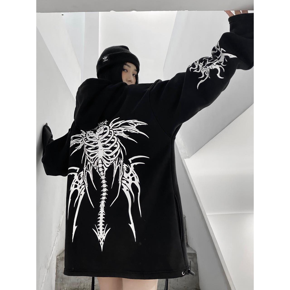 Áo hoodie VAH studio monster Áo khoác nỉ hoodie vah.studio chất nỉ bông hàng vah chính hãng - Gin Store