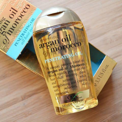 [Hàng AUTH Mỹ] Tinh dầu dưỡng tóc OGX Renewing + Argan Oil Morocco Penetrating Oil