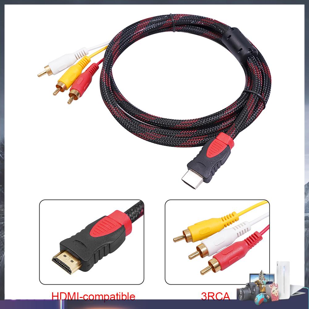 Cáp chuyển đổi HDMI sang 3RCA cho TV chuyên dụng