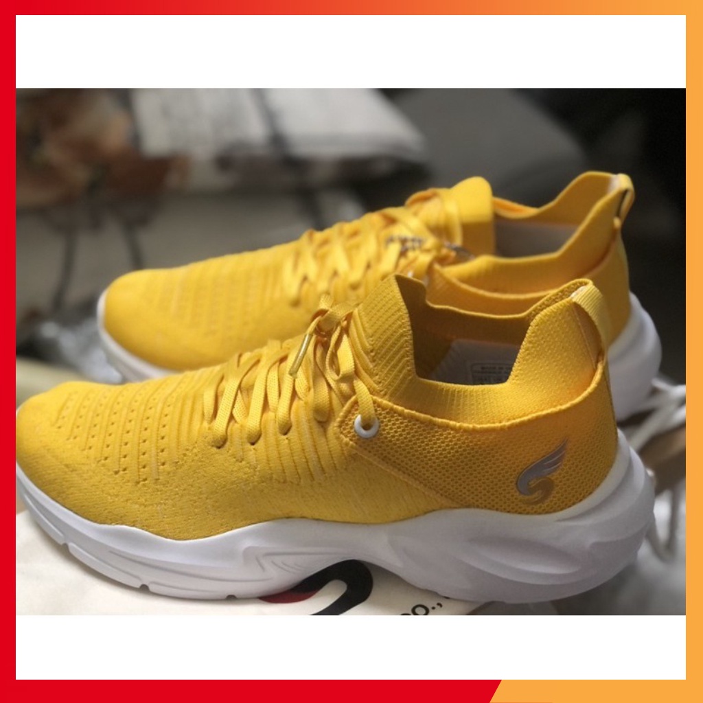 Giày Bata Thể Thao Sneaker Sshoes Màu Vàng Cam Nam Nữ Chuẩn Form Biti's Hunter 💖FREESHIP💖