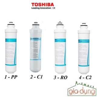 Bộ lõi lọc máy lọc nước nóng lạnh ro toshiba twp-w1643sv và ro aqua awp-m34ro