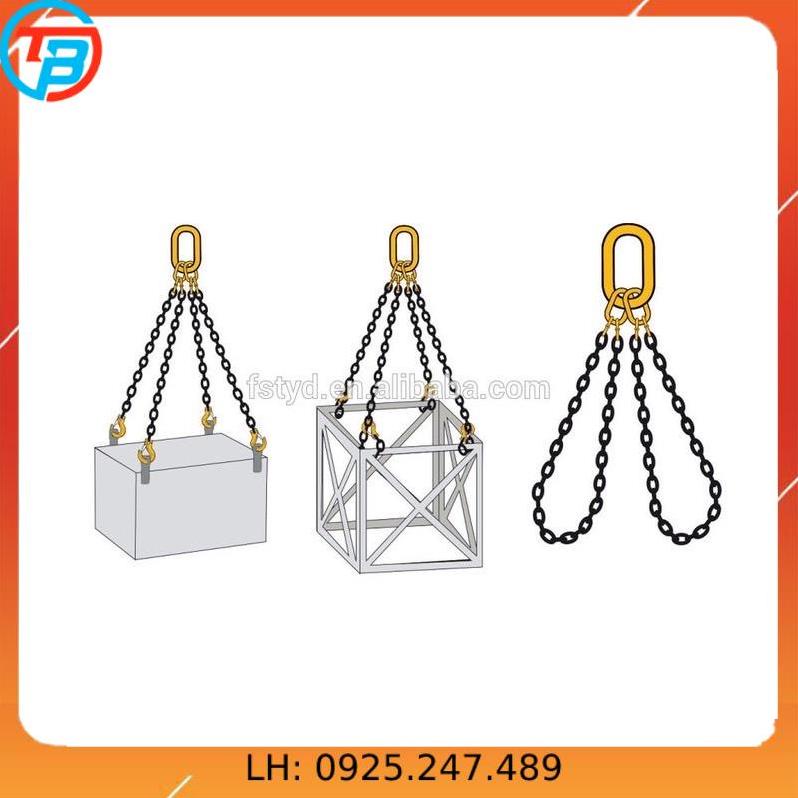 Dây Xích Cẩu Hàng 1 Tấn cáp thép Thái Bình Vina