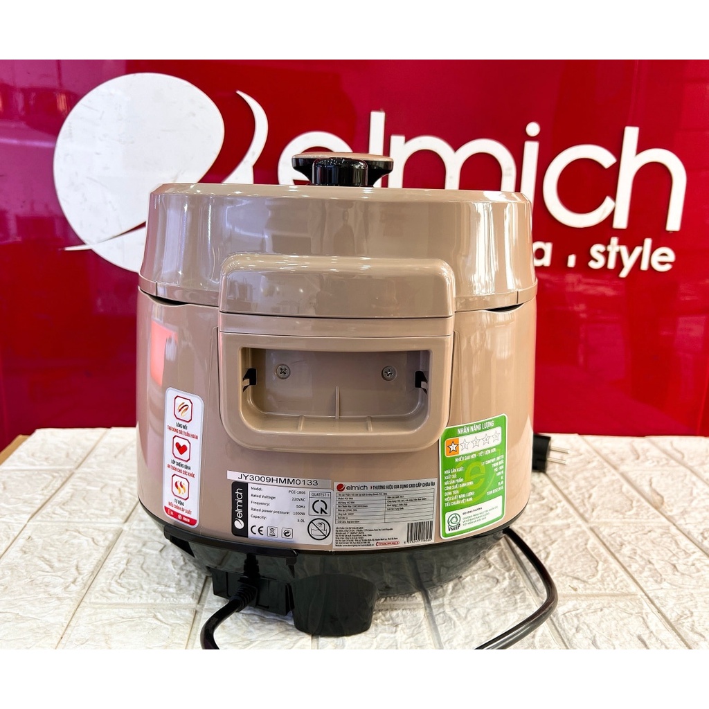 Nồi cơm áp suất đa năng Elmich PCE-1806