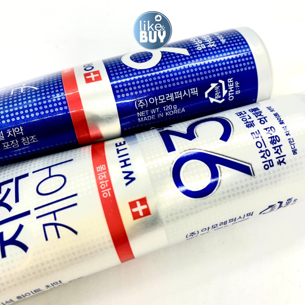 Kem đánh răng Median Dental IQ 93% Toothpaste Hàn Quốc 120g giúp răng trắng sáng  - hàng ngoại Like&amp;Buy