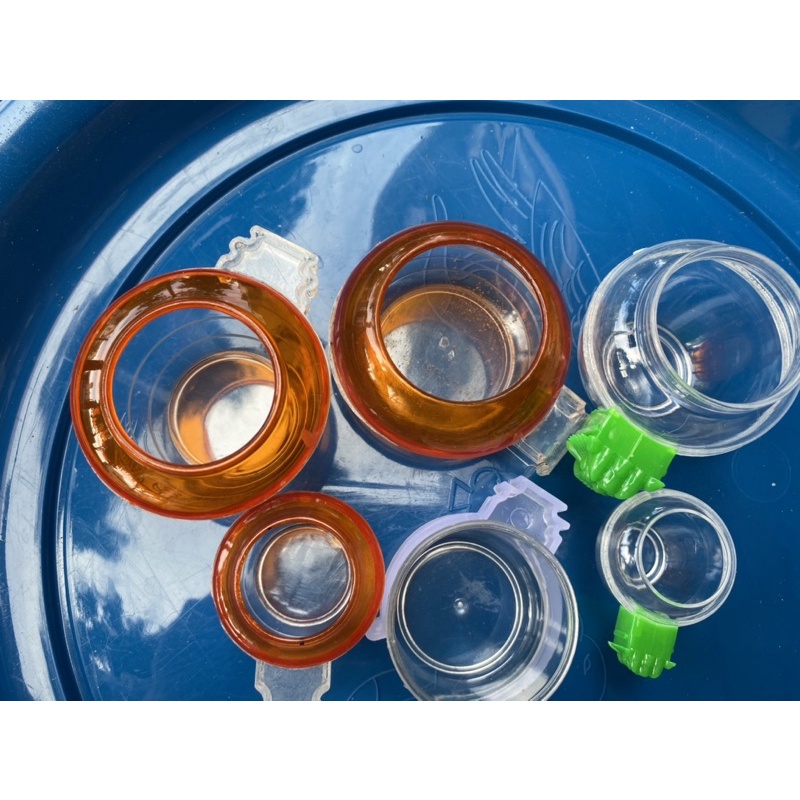 Cóng nước nhựa cho chim các loại kích cỡ