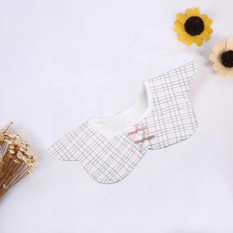 Yếm Ăn Dặm Xoay 360 Độ Chuyên Dùng Cho Bé​​° Yếm Ăn Cotton Mềm Mại Thoáng Khí Thấm Hút Tốt Cho Bé
