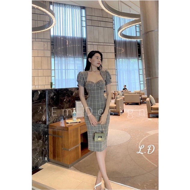 Đầm Body cúp ngực umi dáng dài