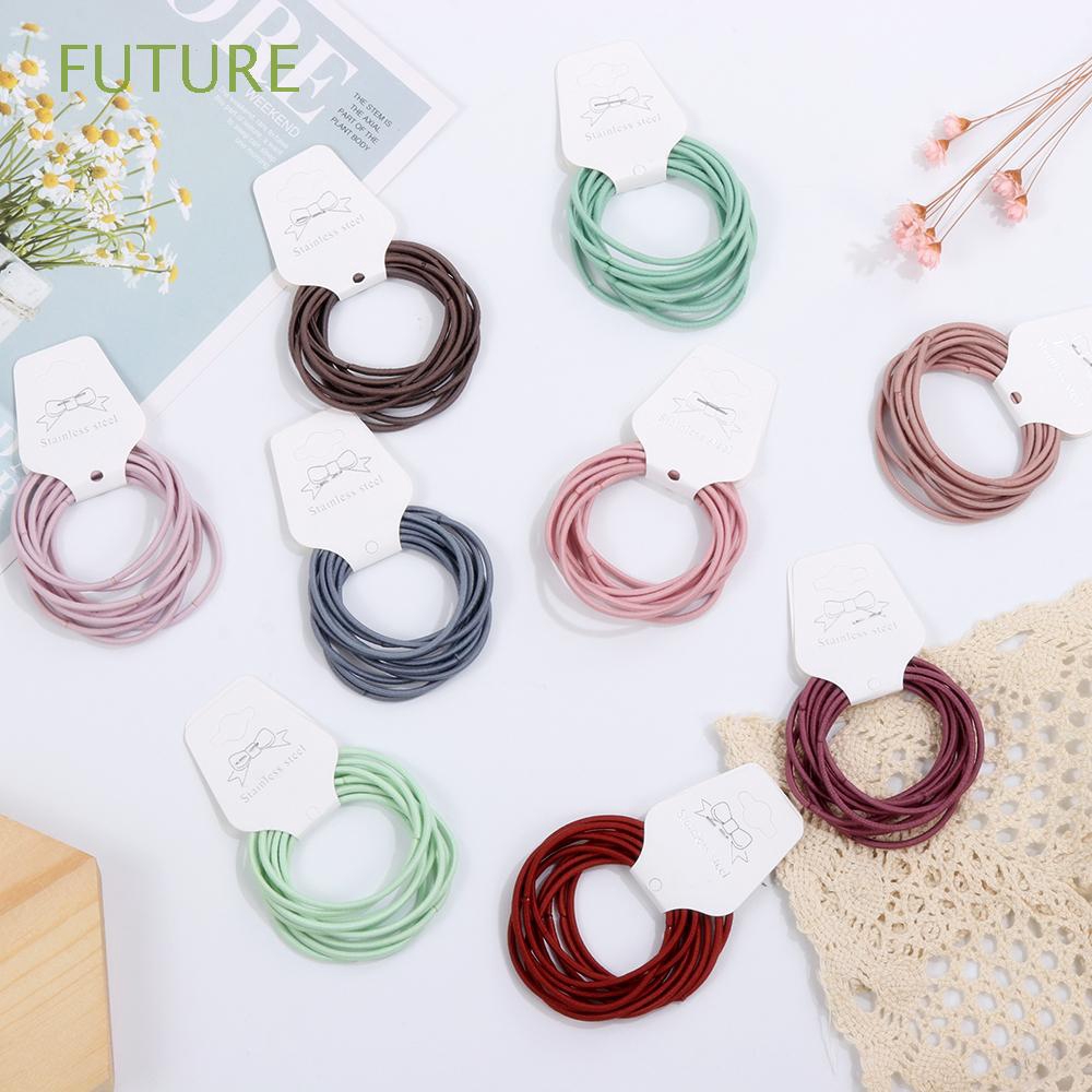 Dây buộc tóc kiểu dáng đơn giản thanh lịch dành cho nữ