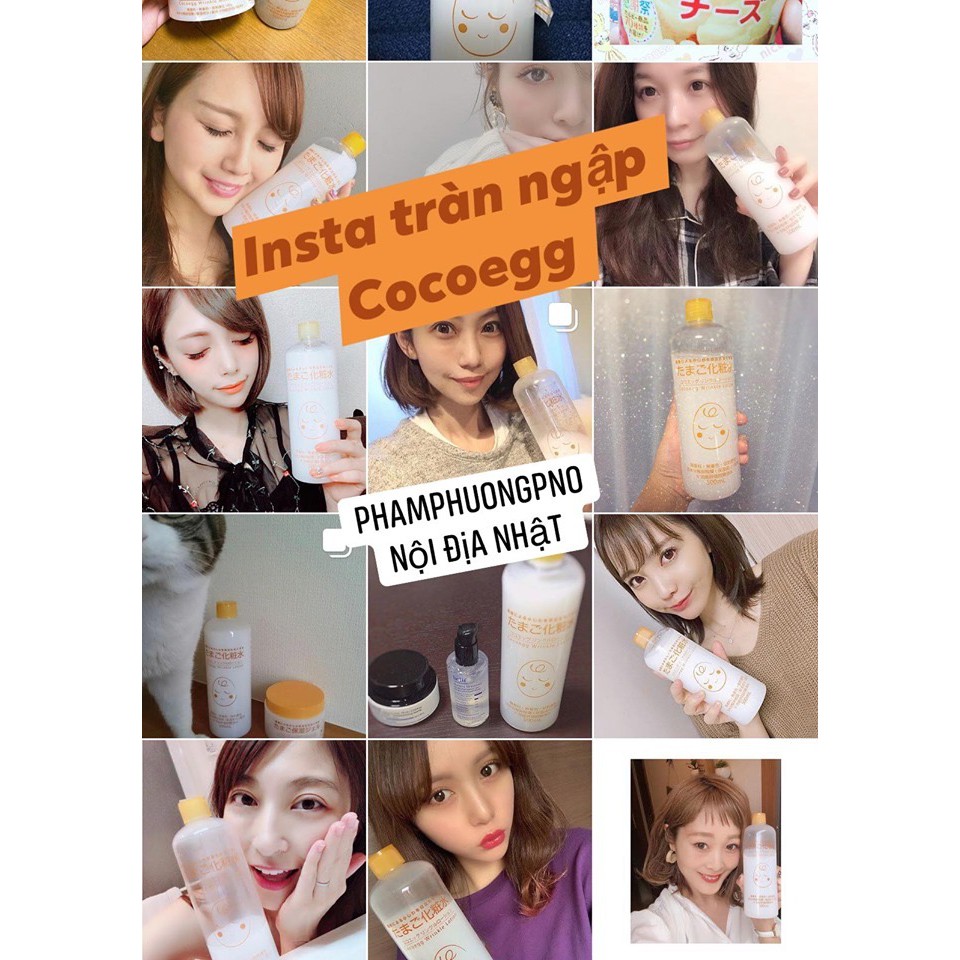 Bộ sản phẩm Cocoegg - nội địa Nhật