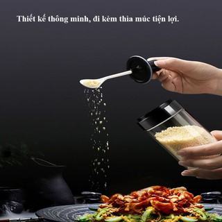 💥RẺ NHẤT💥Lọ đựng gia vị, hũ đựng gia vị nắp muỗng 2021 cao cấp dành cho nhà bếp