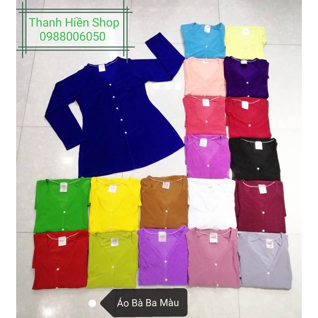 Áo Bà Ba Màu - Số 5 (60Kg--75Kg) - Không Quần