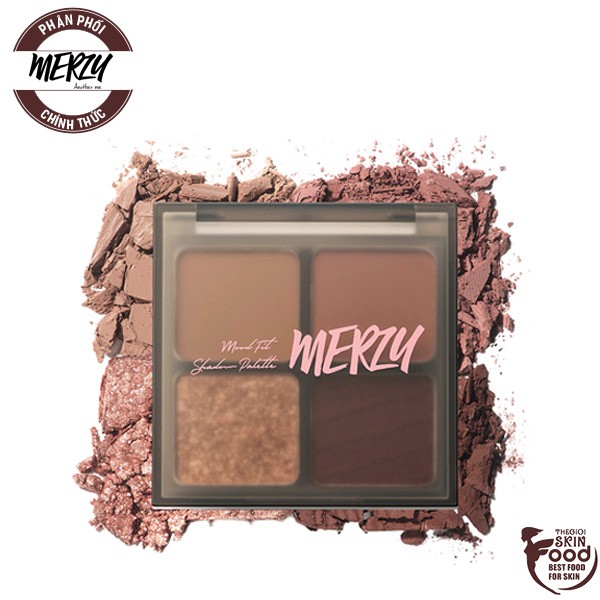 Bảng Phấn Mắt 4 Ô Merzy Mood Fit Shadow Palette 8g | BigBuy360 - bigbuy360.vn