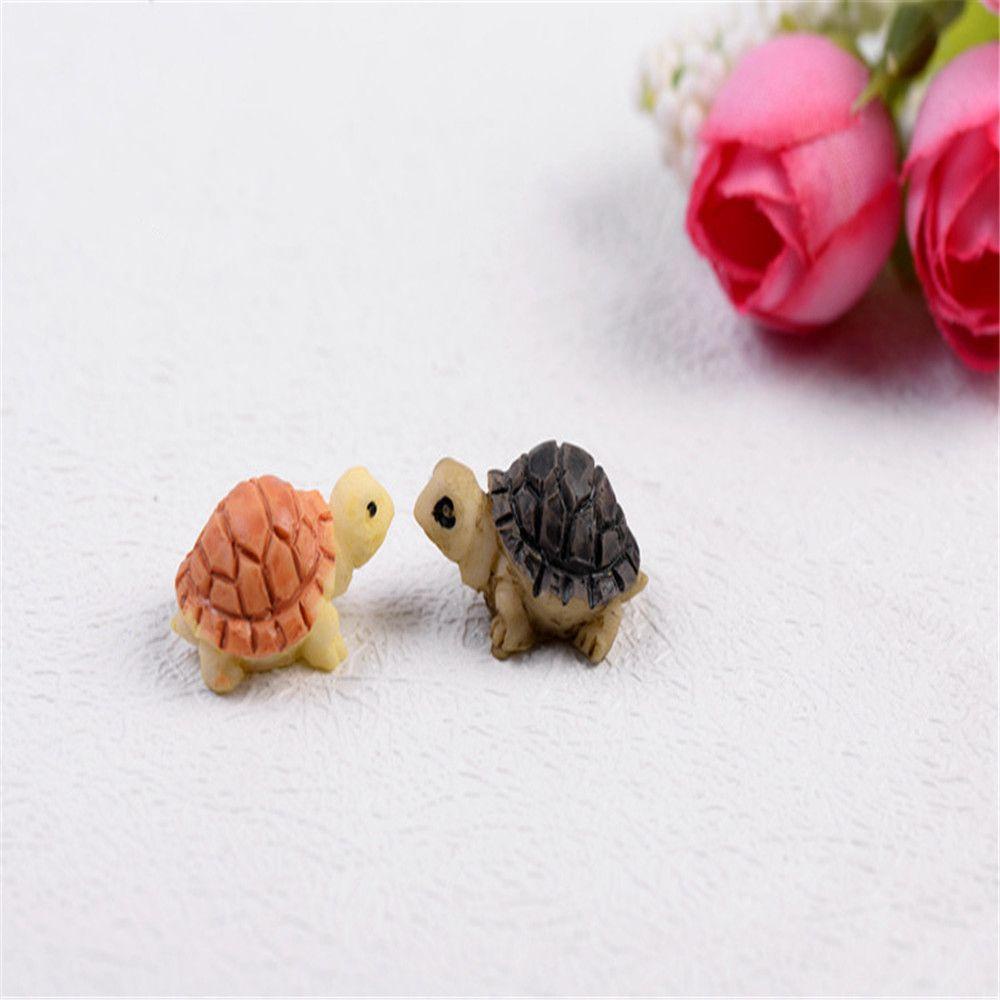 1 Mô Hình Rùa Mini Bằng Nhựa Resin DIY Trang Trí Bể Cá