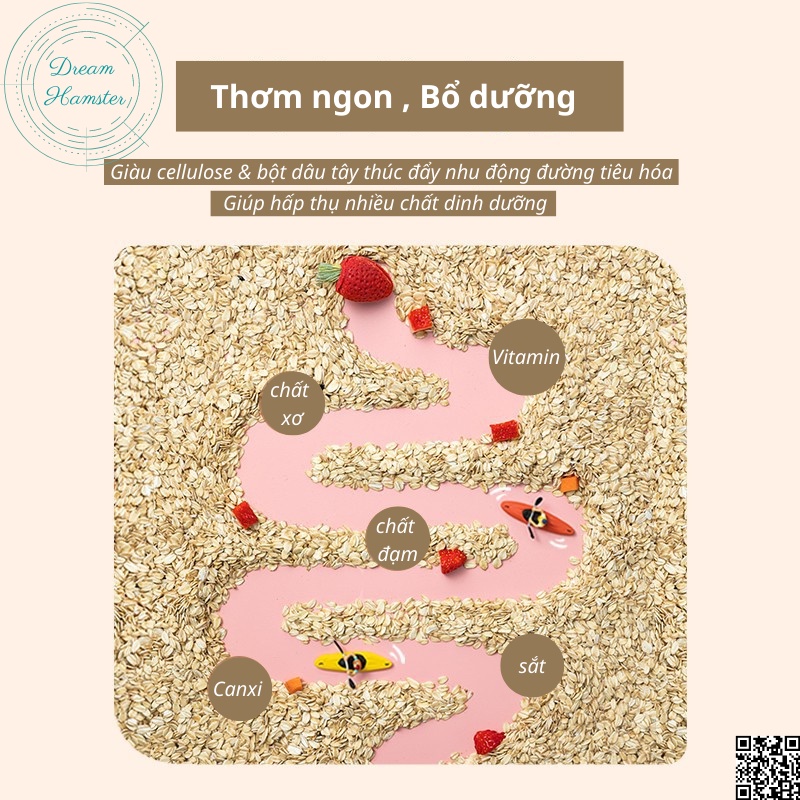 Dâu tây mài răng Yee cho hamster, sóc, thỏ và động vật nhỏ khác