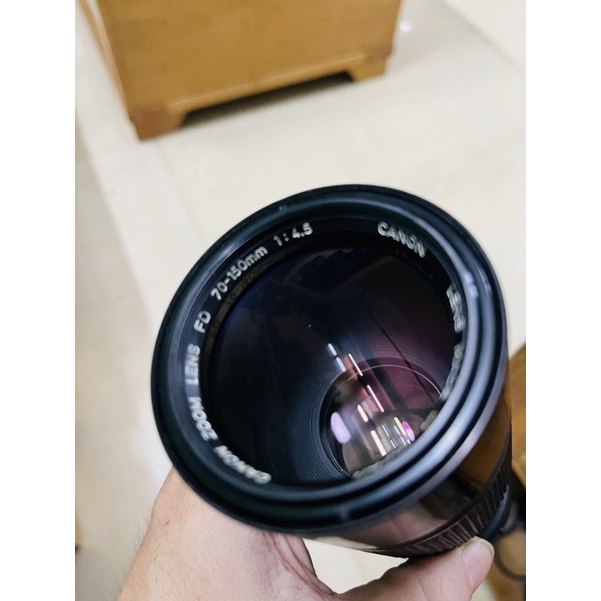 Lens canon FDn 70-150mm f4.5 ngàm FD dùng cho canon Ae1 a1 f1 ftb ft fx