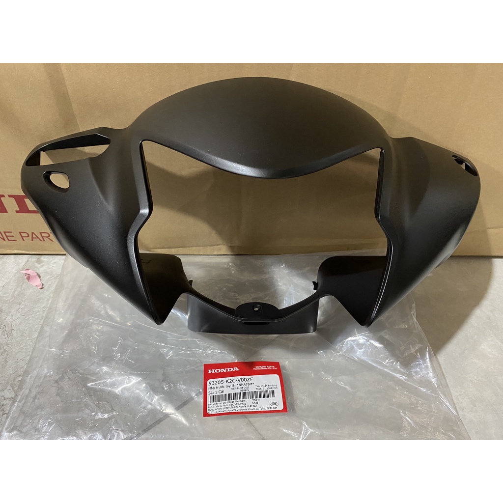 Nắp trước tay lái - bàn thờ HONDA VISION năm 2021 màu Đen sần. (53205K2CV00ZF)
