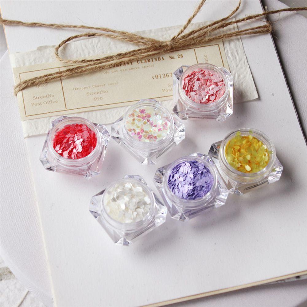 Phụ Kiện Trang Trí Móng Tay 3D Hình Hoa Anh Đào Lấp Lánh Xinh Xắn