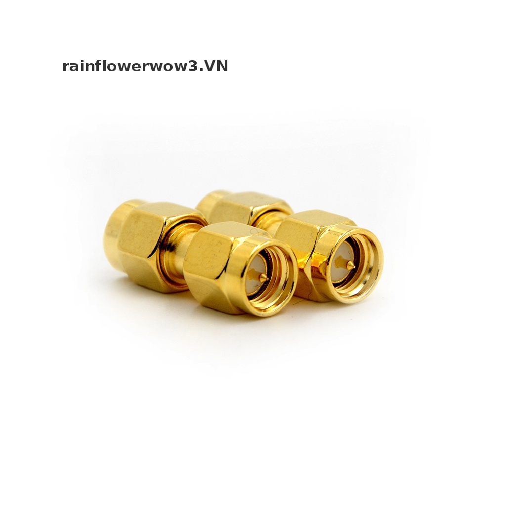 Set 2 Đầu Nối SMA Male Sang SMA Male Plug in series RF Coaxial