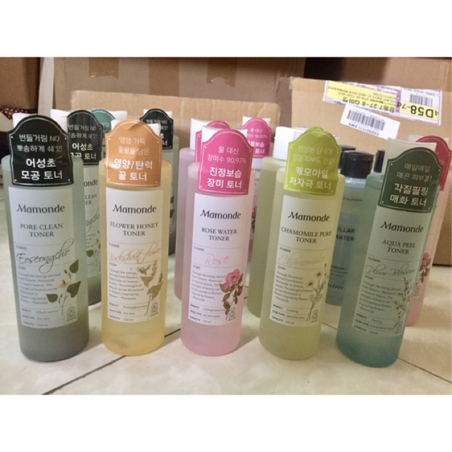 Nước hoa hồng toner Mamonde