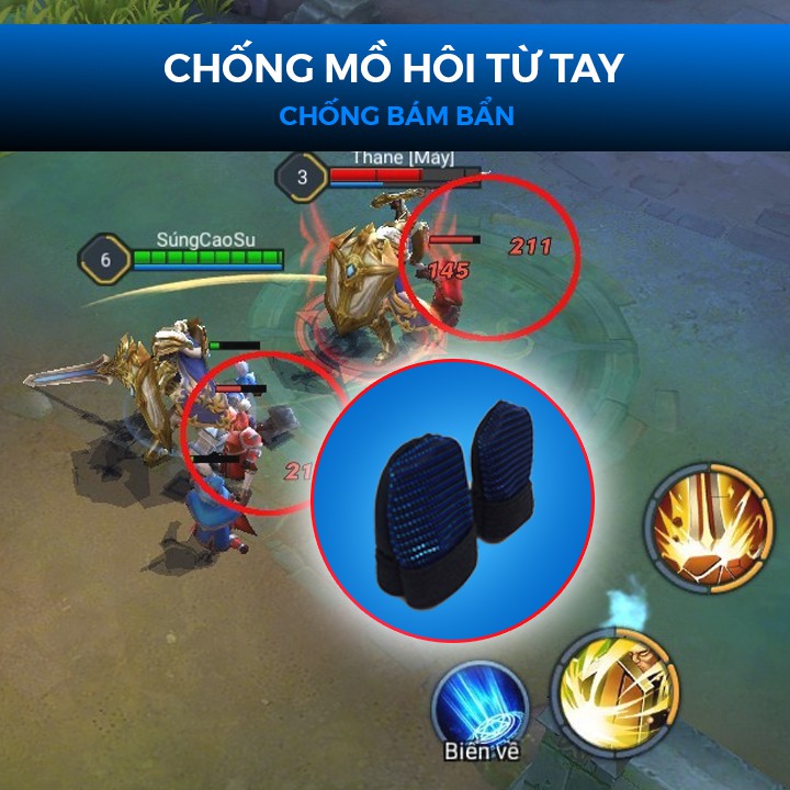 Găng tay chơi Game chống đổ mồ hôi tay