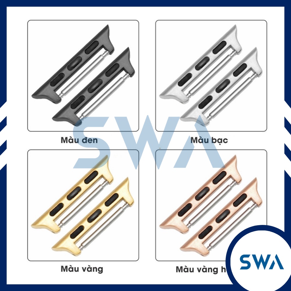 Chốt dây đồng hồ, ngàm dây AW iwatch series 1/2/3/4/5/6/7/SE (1 cặp)