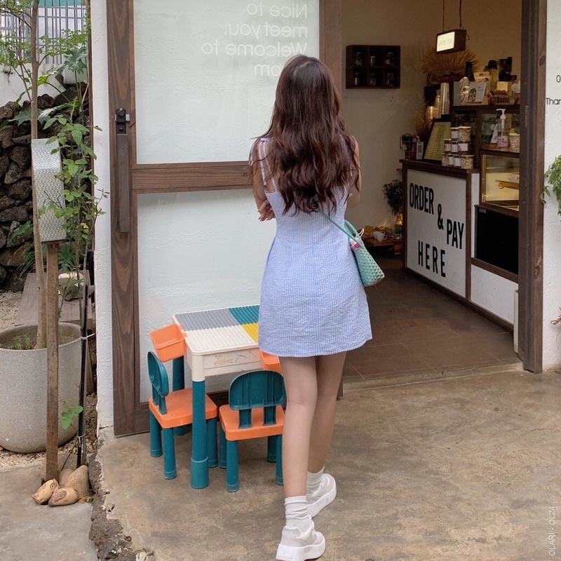 Pass vay kẻ xanh OLARI