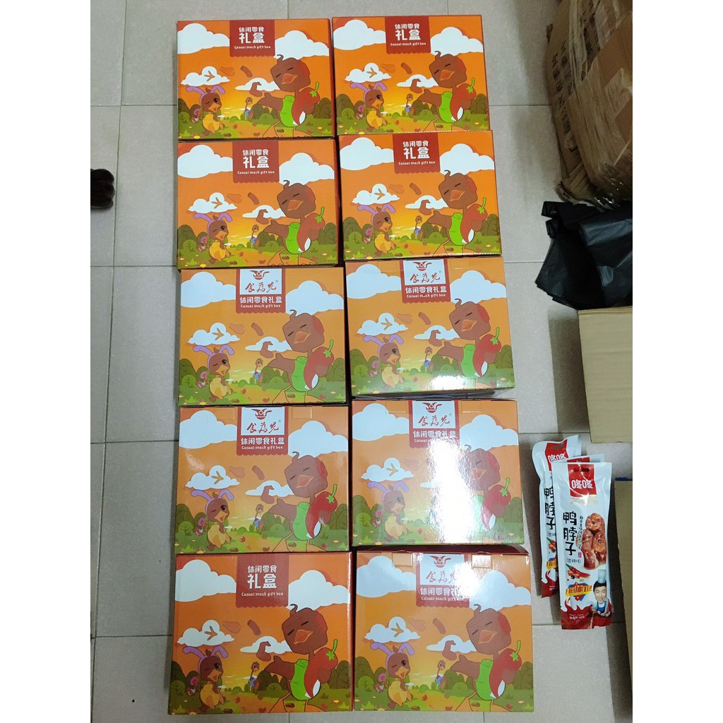 [XẢ KHO] SET 54 Món Ăn Vặt Siêu Ngon - Hộp Sang Trọng