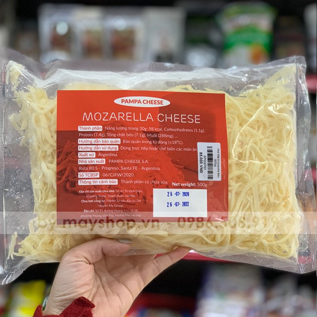 Phô mai bào sợi Mozzarella - [Chỉ ship Hỏa tốc tại HN]