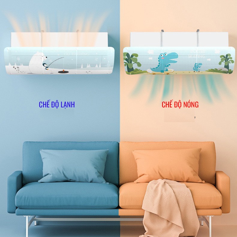 Chắn gió điều hòa chuyển hướng gió máy lạnh tấm chắn gió  VAFOFA ACD210