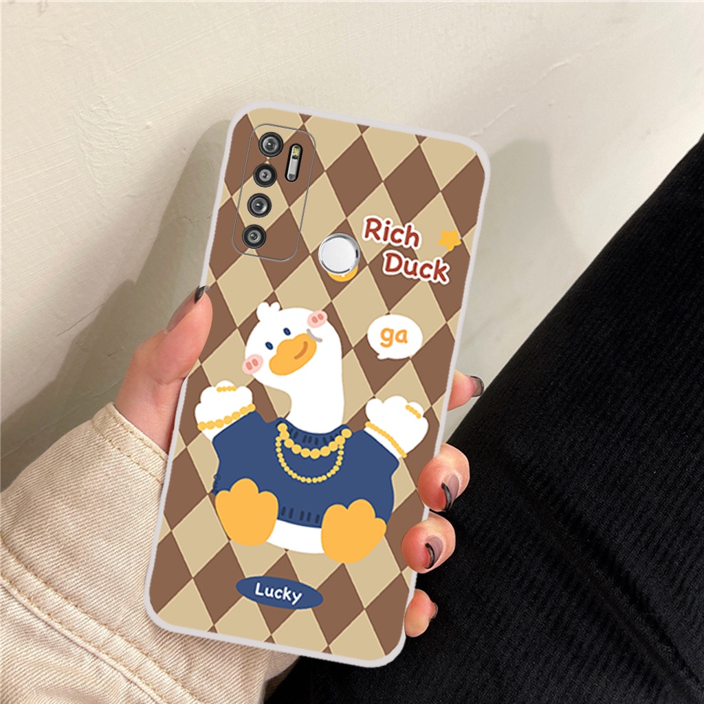 Ốp lưng Vsmart Live 4 chú vịt đáng yêu, lucky duck, ốp cặp đôi dễ thương