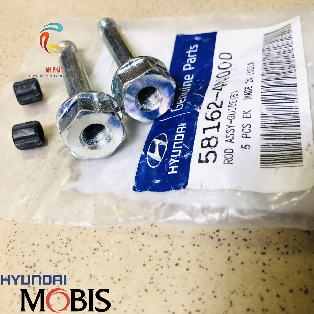 ẮC TRƯỢT PHANH TRƯỚC HYUNDAI I10 GRAND / 581624N000 chính hãng HUYNDAI ẤN ĐỘ