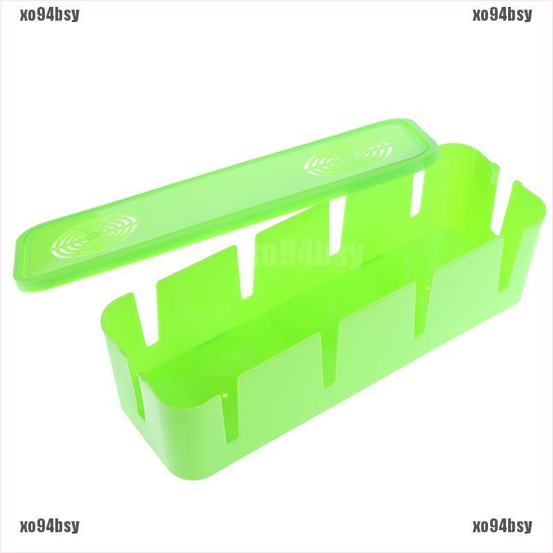 [xo94bsy]Table Cable Power Plug Storage Box Case Cord Wire Socket Safety Tidy Or