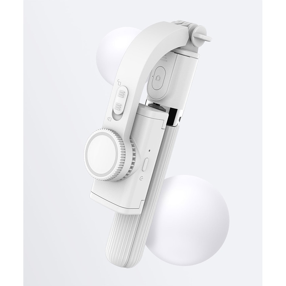 Gậy livestream , quay tiktok ,quay video, chụp ảnh loại XỊN loại TỐT Tay Cầm Chống Rung Điện Tử Gimbal L08 Có Bluetoo | BigBuy360 - bigbuy360.vn