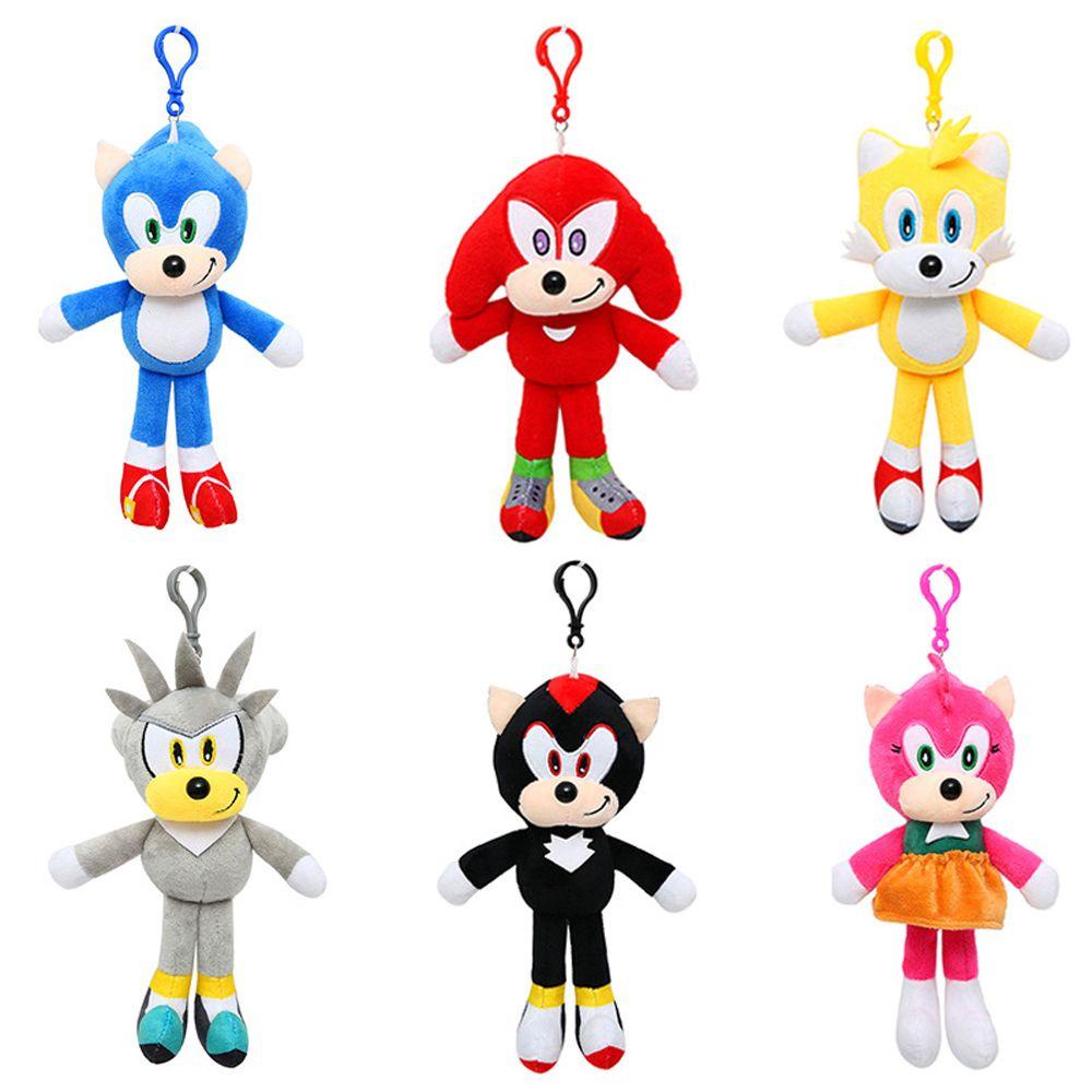 Móc Khóa Hình Chuột Nhồi Bông Sonic Dễ Thương 20cm