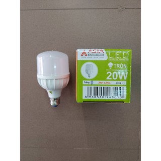 Đèn led búp trụ Asia Việt Nam 20w,30w,40w,50w, bảo hành 12 tháng