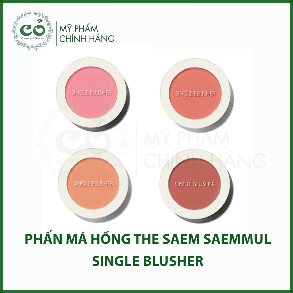 Phấn má hồng The Saem Saemmul Single Blusher