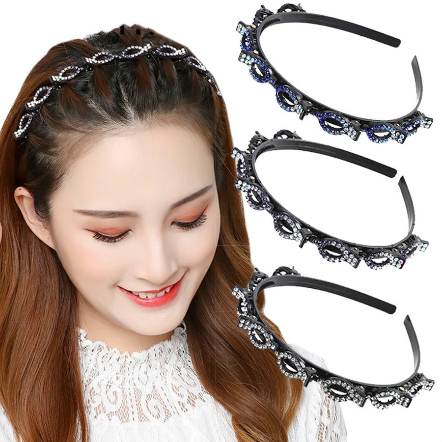 (Hàng Mới Về) Kẹp Tóc Đính Đá Xinh Xắn Dành Cho Nữ