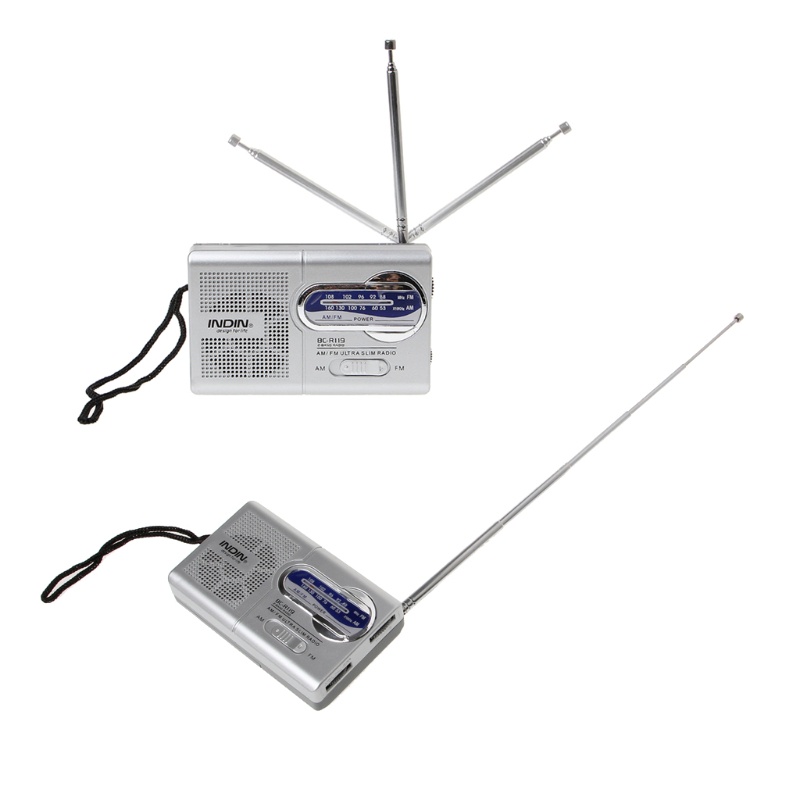 Ăng Ten Thu Sóng Radio Mini 2 Băng Tần BC-R119 Cho Xe Hơi